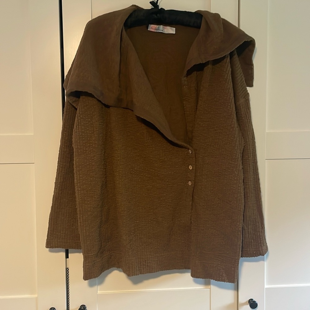Free people beach oversized ribbed sweater
